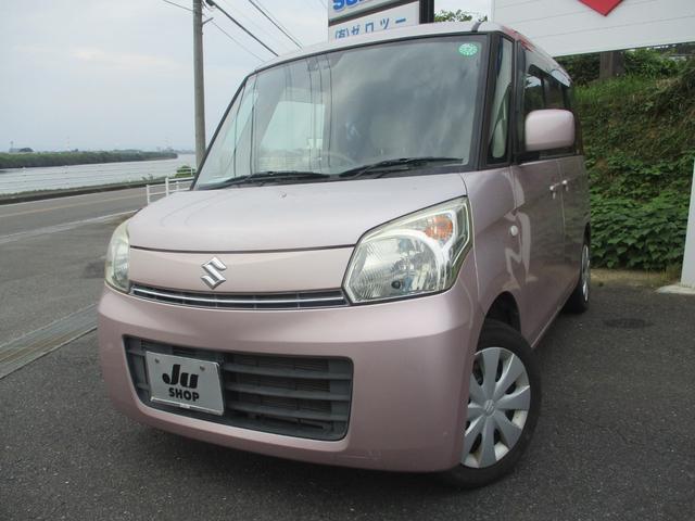 スペーシア X ワンオーナー車 禁煙車 社外7インチナビ フルセグTV 片側パワースライド プッシュスタート アイドリングストップ(2枚目)