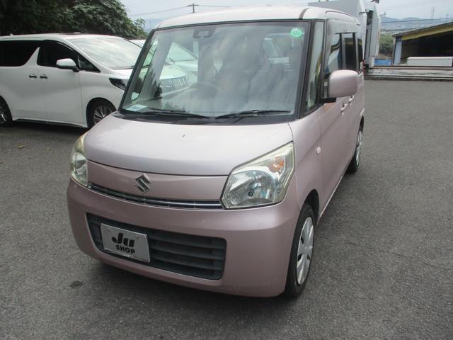 スペーシア X ワンオーナー車 禁煙車 社外7インチナビ フルセグTV 片側パワースライド プッシュスタート アイドリングストップ(3枚目)