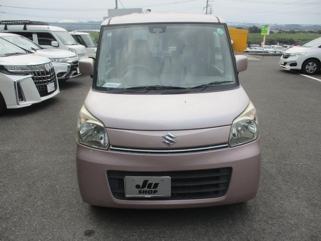 スペーシア X ワンオーナー車 禁煙車 社外7インチナビ フルセグTV 片側パワースライド プッシュスタート アイドリングストップ(4枚目)