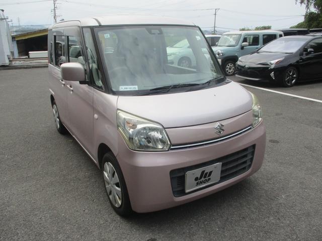 スペーシア X ワンオーナー車 禁煙車 社外7インチナビ フルセグTV 片側パワースライド プッシュスタート アイドリングストップ(5枚目)