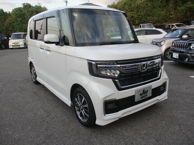 Ｎ－ＢＯＸカスタム Ｌ　ワンオーナー車　禁煙車　両側パワースライドドア　シートヒーター　社外７インチナビ　フルセグＴＶ　バックカメラ　オートライト　クルーズコントロール　ステアリングリモコン（3枚目）