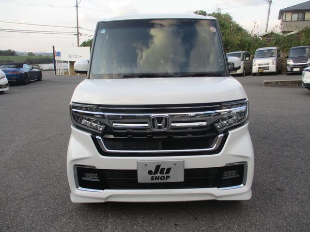 Ｎ－ＢＯＸカスタム Ｌ　ワンオーナー車　禁煙車　両側パワースライドドア　シートヒーター　社外７インチナビ　フルセグＴＶ　バックカメラ　オートライト　クルーズコントロール　ステアリングリモコン（4枚目）