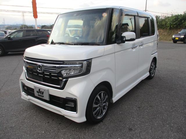 Ｎ－ＢＯＸカスタム Ｌ　ワンオーナー車　禁煙車　両側パワースライドドア　シートヒーター　社外７インチナビ　フルセグＴＶ　バックカメラ　オートライト　クルーズコントロール　ステアリングリモコン（5枚目）