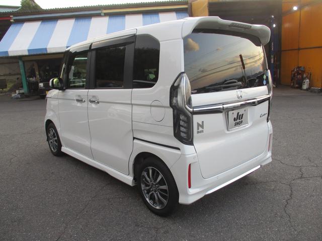 Ｎ－ＢＯＸカスタム Ｌ　ワンオーナー車　禁煙車　両側パワースライドドア　シートヒーター　社外７インチナビ　フルセグＴＶ　バックカメラ　オートライト　クルーズコントロール　ステアリングリモコン（6枚目）