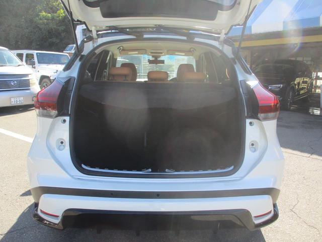 キックス Ｘ　ツートーンインテリアエディション　ワンオーナー車　禁煙車　純正９インチナビ　アラウンドビューモニター　プロパイロット　エマージェンシーブレーキ　インテリジェントミラー　シートヒーター　クルーズコントロール（8枚目）