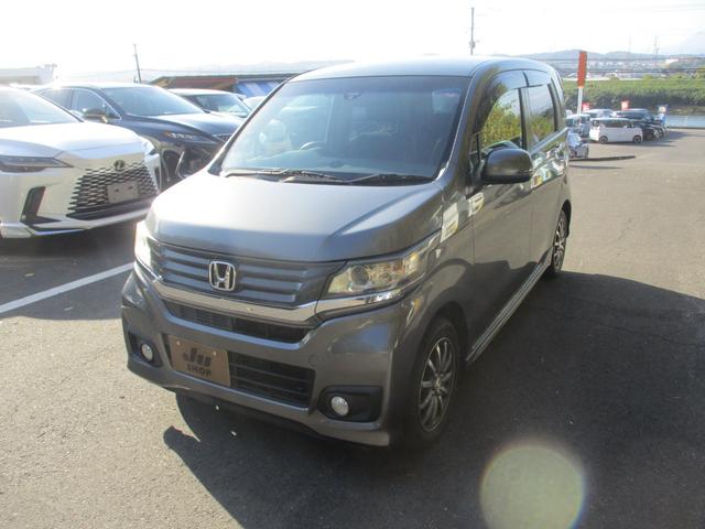 N-WGNカスタム G・ターボパッケージ 純正7インチナビ バックカメラ プッシュスタート スペアキー ドライブレコーダー クルーズコントロール ステアリングリモコン オートライト(3枚目)