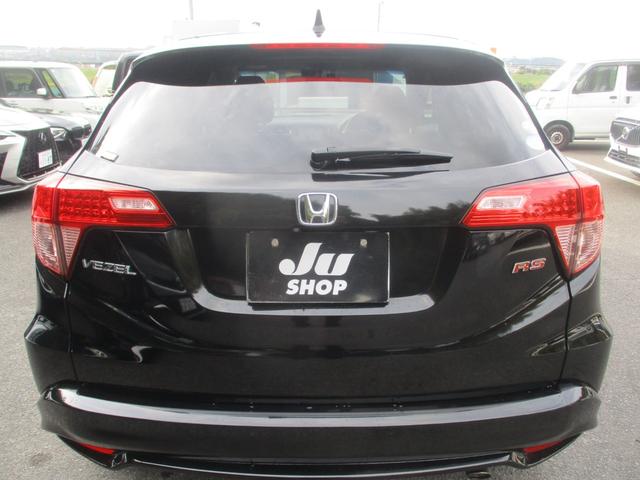 ヴェゼル ＲＳ・ホンダセンシング　ワンオーナー車　禁煙車　純正８インチナビ　バックカメラ　シートヒーター　安全装備　電格ミラー　スペアキー　ステアリングリモコン　クルーズコントロール　ＥＴＣ（6枚目）