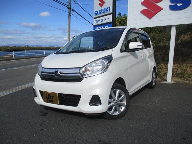 デイズ Ｘ　モカセレクション　禁煙車　純正７インチナビ　バックカメラ　スペアキー　アイドリングストップ　電格ミラー　ステアリングリモコン　プッシュスタート（2枚目）