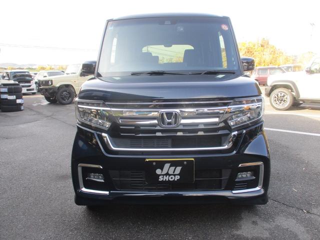 Ｎ－ＢＯＸカスタム Ｌ　ワンオーナー車　禁煙車　片側パワースライド　バックカメラ　社外７インチナビ　ドライブレコーダー　クルーズコントロール　ステアリングリモコン　安全装備　オートライト　シートヒーター（4枚目）