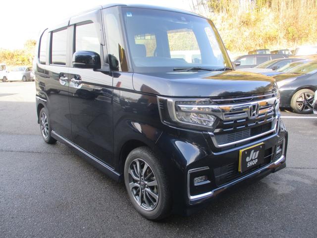 Ｎ－ＢＯＸカスタム Ｌ　ワンオーナー車　禁煙車　片側パワースライド　バックカメラ　社外７インチナビ　ドライブレコーダー　クルーズコントロール　ステアリングリモコン　安全装備　オートライト　シートヒーター（5枚目）