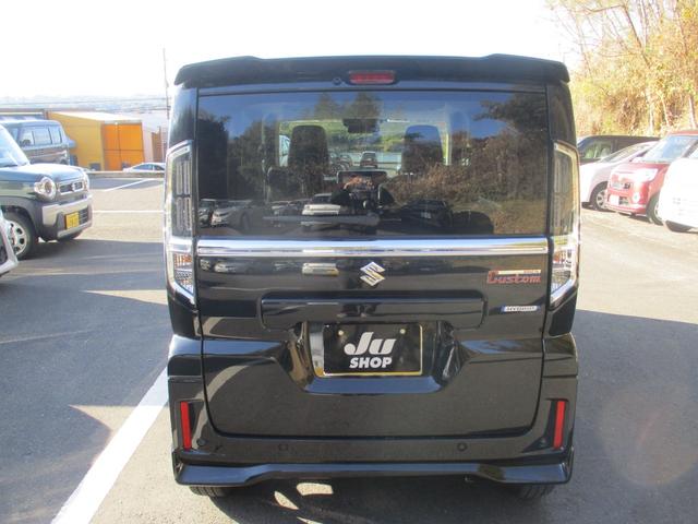 スペーシアカスタム ハイブリッドＸＳ　純正スズキコネクトナビ　全方位カメラ　シートヒーター　フルセグＴＶ　ＴＶキャンセラー　ステアリングヒーター　ＥＴＣ　アイドリングストップ　クルーズコントロール　ステアリングリモコン（7枚目）