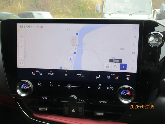 ＮＸ ＮＸ２５０　ワンオーナー車　禁煙車　モデリスタエアロ　サンルーフ　赤レザー　パワーバックドア　全方位カメラ　パドルシフト（10枚目）