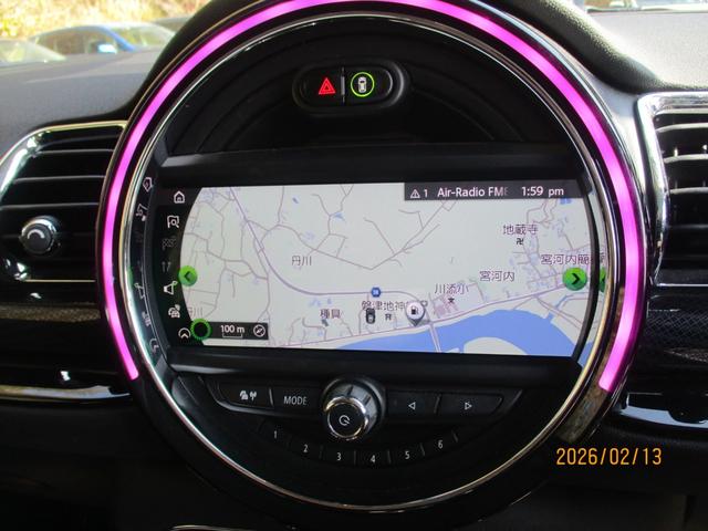 MINI クーパーD クラブマン シートヒーター クルーズコントロール オートライト Fドライブレコーダ- スペアキー(21枚目)