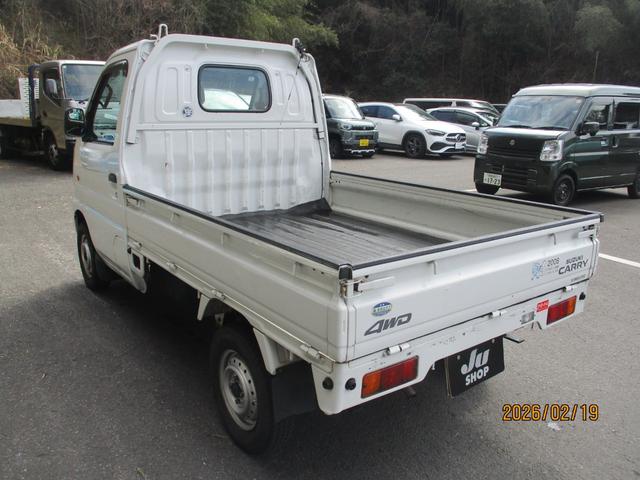 キャリイトラック ＫＵ　ワンオーナー　５ＭＴ　４ＷＤ（6枚目）