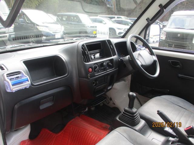 キャリイトラック ＫＵ　ワンオーナー　５ＭＴ　４ＷＤ（12枚目）