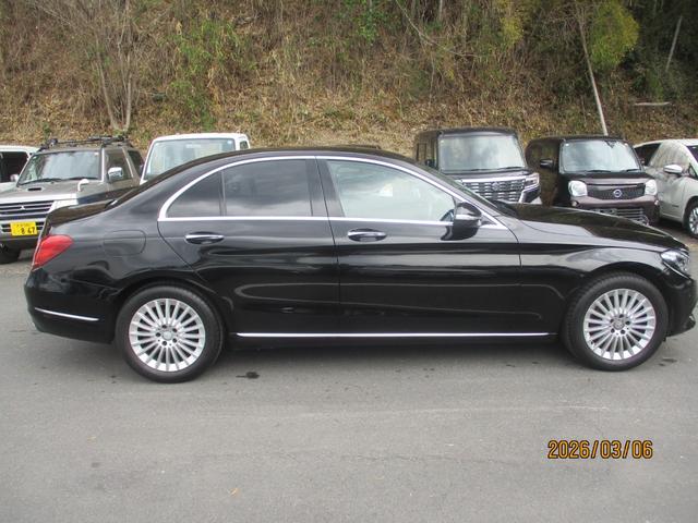 Ｃクラス Ｃ２００エクスクルーシブラインリミテッド　ワンオーナー車　フルセグＴＶ　バックカメラ　パドルシフト　ステアリングリモコン　プッシュスタート　シートヒーター　メモリーパワーシート（34枚目）