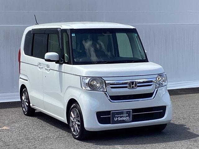 Ｎ－ＢＯＸ Ｌ　ナビ　フルセグ　リヤカメラ　Ｐソナー　レーダーブレーキサポート　アイスト　運転席シートヒーター　禁煙　ＤＶＤ再生可　Ｂモニター　ＬＥＤヘットライト　両側スライド片側電動　整備記録簿　Ｗエアバック　ＰＳ（7枚目）