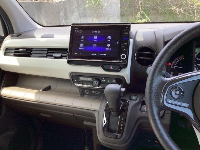 Ｎ－ＷＧＮ Ｌホンダセンシング　ホンダ純正メモリーナビ　フルセグＴＶ　２トーン　バックカメラ付き　コーナーソナー　運転席側シートヒーター　ＬＥＤランプ　ＡＵＴＯライト　キーレス　オートクルーズコントロール　サイドカーテンエアバック（3枚目）