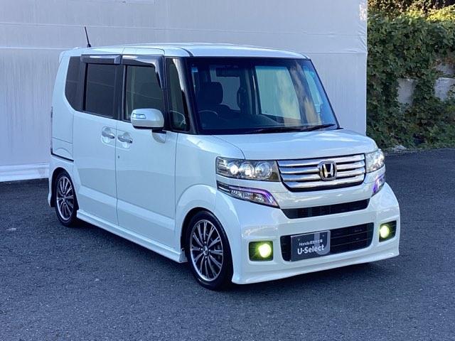 N-BOXカスタム G・ターボパッケージ ディスプレイオーディオ スマートキー セキュリティ パワーウインドウ ESC キーレスエントリー オートクルーズコントロール ABS 助手席エアバック パワーステアリング ターボ USB エアバック(7枚目)