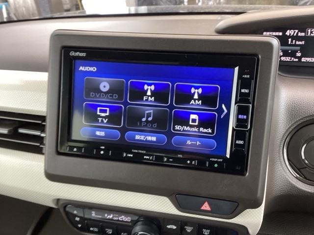 N-BOX L 純正ナビ フルセグ リアカメラ 衝突回避支援ブレーキ I-STOP クリソナ PW パワステ Sヒーター スマ-トキ- Bカメ 地デジTV ナビ&TV サイドエアバック 横滑り防止 ETC車載器(11枚目)