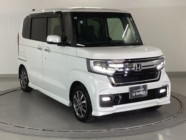 Ｎ－ＢＯＸカスタム Ｌ　純正ナビ　フルセグ　リアカメラ　両席エアバック　Ｂモニタ　ブレーキサポート　セキュリティー　ＬＥＤランプ　キーレスエントリー　ＳＲＳ　横滑り防止機能　片側電動両側スライドドア　ＤＶＤ再生機能　ＰＷ（7枚目）