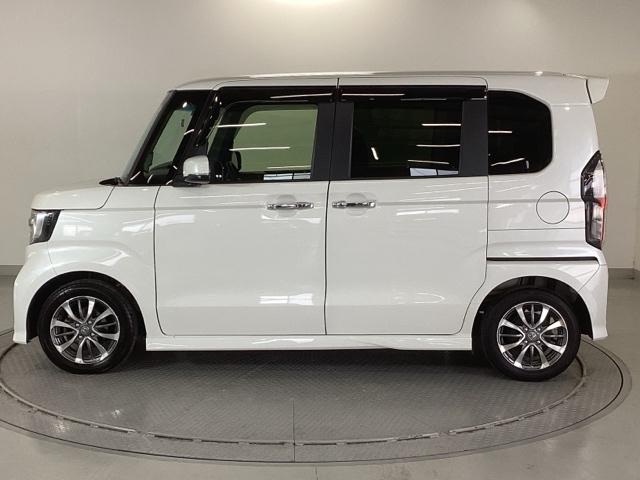 Ｎ－ＢＯＸカスタム Ｌ　純正ナビ　フルセグ　リアカメラ　両席エアバック　Ｂモニタ　ブレーキサポート　セキュリティー　ＬＥＤランプ　キーレスエントリー　ＳＲＳ　横滑り防止機能　片側電動両側スライドドア　ＤＶＤ再生機能　ＰＷ（35枚目）