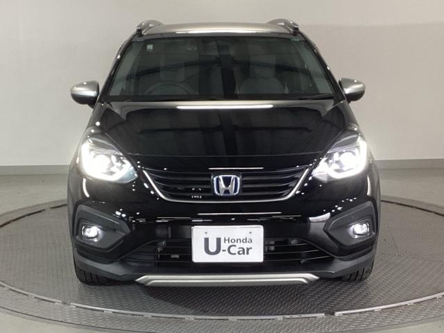 フィット e:HEVクロスター 純正ナビ フルセグ リアカメラ スマキー ソナー カーテンエアバック セキュリティーアラーム ナビTV クルコン ETC装備 パワーウィンド USB接続 LEDヘッドライト Bカメラ パワステ ABS(6枚目)