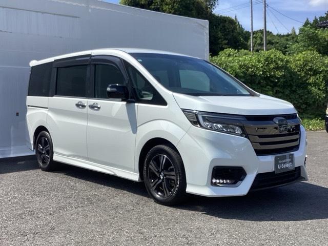 ｅ：ＨＥＶスパーダＧ・ＥＸホンダセンシング　メモリーナビ　ＥＴＣ　リアカメラ　シートヒーター　ＰＷ　左右電動スライドドア　電格ミラー　エアバッグ　Ｂｌｕｅｔｏｏｔｈ　セキュリティアラーム　ＬＥＤヘットライト　フルセグＴＶ　ＡＡＣ　バックモニター（画像5）