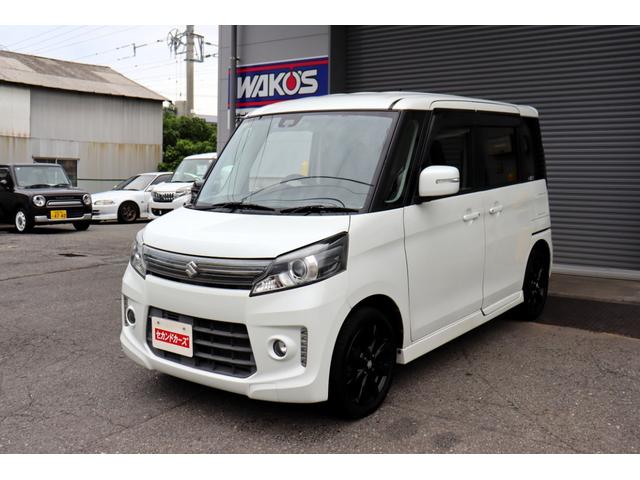 スペーシアカスタム ＸＳリミテッド　１年保証　レーダーブレーキサポート　ナビ・フルセグテレビ・Ｂｌｕｅｔｏｏｔｈ・リアモニター　両側パワースライドドア　スマートキー　エネチャージ　オートエアコン（5枚目）