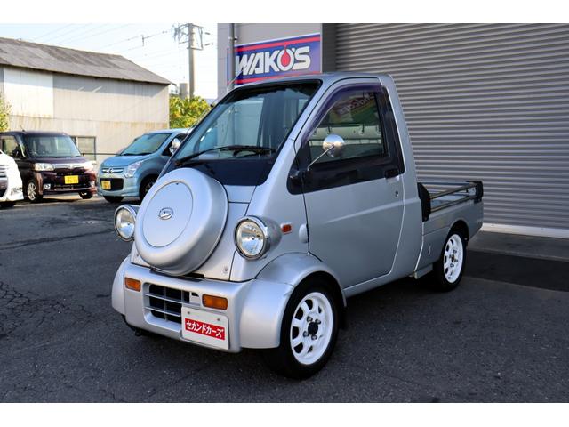 ミゼットII Ｄタイプ　ローダウン　ＥＭＫＥＩ１３インチアルミ　社外ヘッドライトＨＩＤ　ナルディハンドル　取説・保証書　ＣＤデッキ・社外スピーカー　エアコン（4枚目）