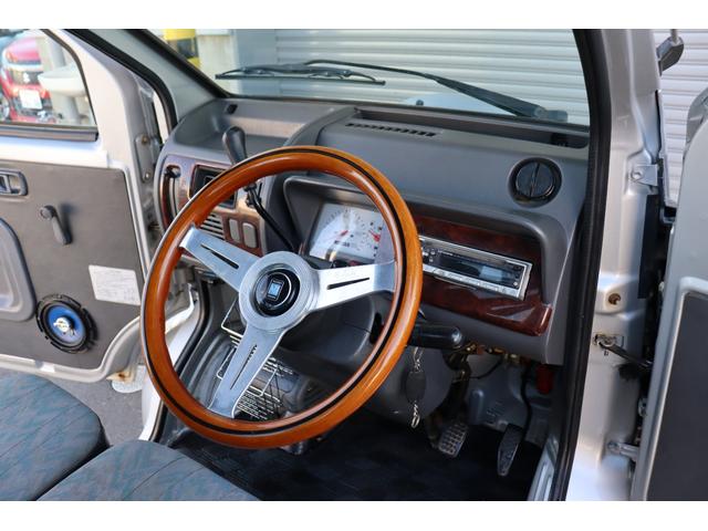 ミゼットII Ｄタイプ　ローダウン　ＥＭＫＥＩ１３インチアルミ　社外ヘッドライトＨＩＤ　ナルディハンドル　取説・保証書　ＣＤデッキ・社外スピーカー　エアコン（24枚目）