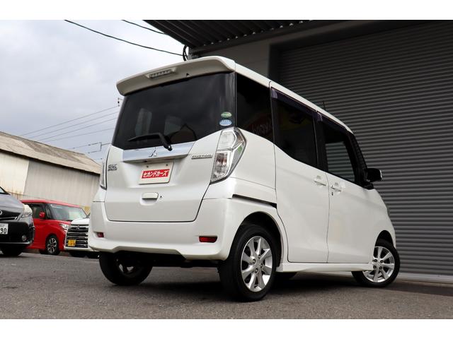 ｅＫスペースカスタム カスタムＧ　ｅ－アシスト　１年保証　衝突軽減ブレーキ　ナビ・フルセグテレビ・Ｂｌｕｅｔｏｏｔｈ・バックモニター　スマートキー　左パワースライドドア（4枚目）