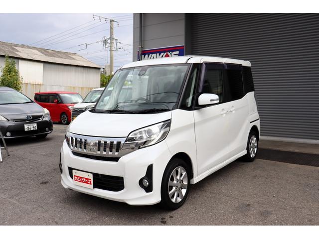 ｅＫスペースカスタム カスタムＧ　ｅ－アシスト　１年保証　衝突軽減ブレーキ　ナビ・フルセグテレビ・Ｂｌｕｅｔｏｏｔｈ・バックモニター　スマートキー　左パワースライドドア（5枚目）