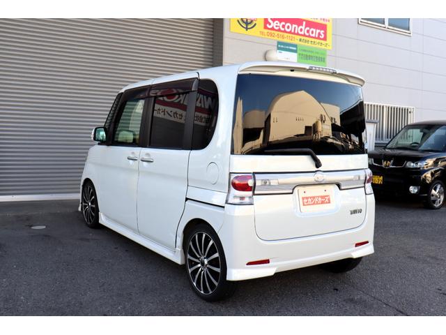 タント カスタムＲＳ　ターボ　ローダウン　ＨＤＤナビ・フルセグテレビ　ＥＴＣ　キーフリー　フロントスポイラー　レーダー　パワースライドドア（10枚目）