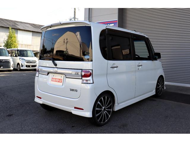 タント カスタムＲＳ　ターボ　ローダウン　ＨＤＤナビ・フルセグテレビ　ＥＴＣ　キーフリー　フロントスポイラー　レーダー　パワースライドドア（12枚目）