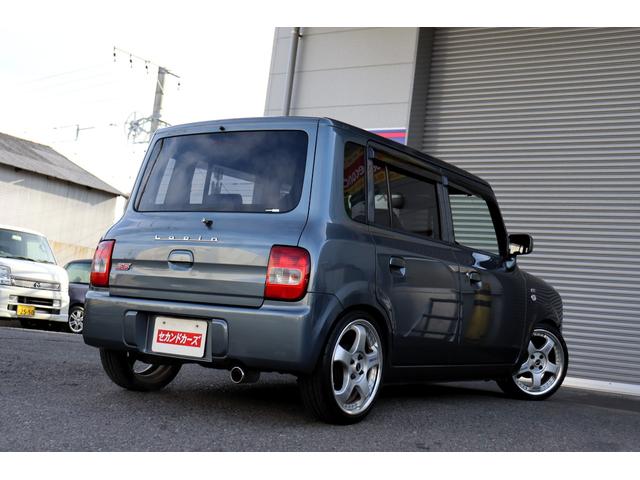 アルトラパン ＳＳ　ナビ・Ｂｌｕｅｔｏｏｔｈ　前後ドラレコ　ローダウン　社外１６インチ　取説・記録簿・保証書　キーレス　電動格納ミラー（4枚目）