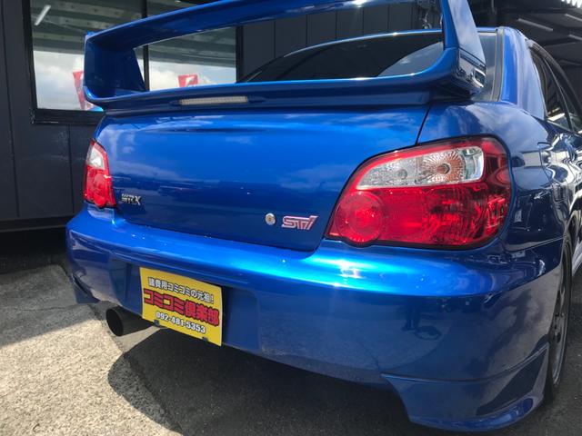 インプレッサ ＷＲＸ　ＳＴｉ　バッケトシート　社外ハンドル　社外アルミ　ローダウン　走行中ＴＶ（36枚目）