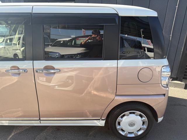 ムーヴキャンバス Ｘリミテッドメイクアップ　ＳＡＩＩＩ　全国１年保証　両側電動スライド　社外ナビ　フルセグＴＶ　オートライト　衝突安全防止装置　ドライブレコーダー　アイドリングストップ機能装置　スマートキー　プッシュスタート　ＥＴＣ（9枚目）