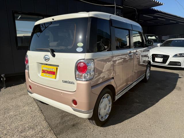 ムーヴキャンバス Ｘリミテッドメイクアップ　ＳＡＩＩＩ　全国１年保証　両側電動スライド　社外ナビ　フルセグＴＶ　オートライト　衝突安全防止装置　ドライブレコーダー　アイドリングストップ機能装置　スマートキー　プッシュスタート　ＥＴＣ（13枚目）