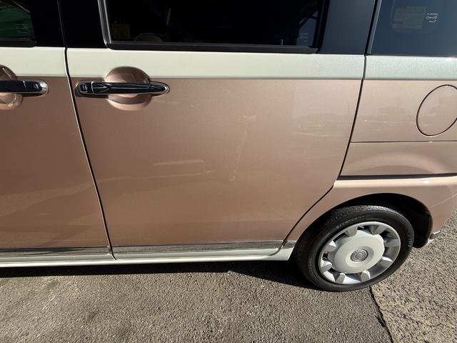 ムーヴキャンバス Ｘリミテッドメイクアップ　ＳＡＩＩＩ　全国１年保証　両側電動スライド　社外ナビ　フルセグＴＶ　オートライト　衝突安全防止装置　ドライブレコーダー　アイドリングストップ機能装置　スマートキー　プッシュスタート　ＥＴＣ（34枚目）