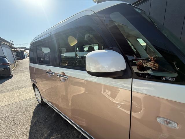 ムーヴキャンバス Ｘリミテッドメイクアップ　ＳＡＩＩＩ　全国１年保証　両側電動スライド　社外ナビ　フルセグＴＶ　オートライト　衝突安全防止装置　ドライブレコーダー　アイドリングストップ機能装置　スマートキー　プッシュスタート　ＥＴＣ（46枚目）