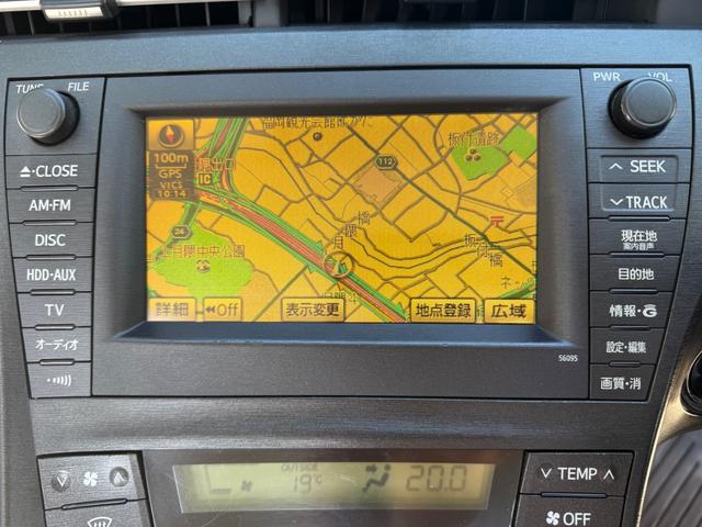 プリウス G バックカメラ Biuetooth スマートキー プッシュスタート ETC CD再生 社外アルミ(14枚目)