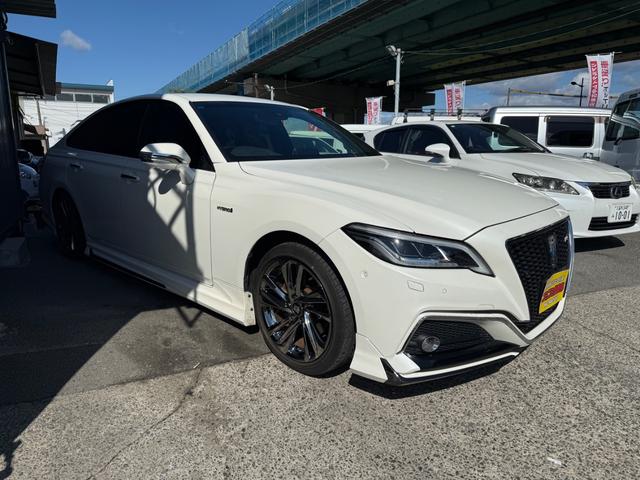 クラウンハイブリッド RSアドバンス ワンオーナー 禁煙車 全国1年保証 アラウンドビューモニター ステアリングヒーター シートヒーター ヘッドアップディスプレイ バックモニター Biuetooth スマートキー 360度カメラ(15枚目)