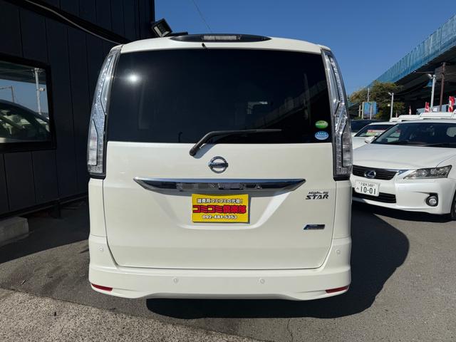 セレナ ハイウェイスター Vセレ+セーフティ SHV Aセフ 全国1年保証 アラウンドビューモニター フリップダウンモニター 360度カメラ 両側電動スライド フルセグ 走行中TV プッシュスタート ベンチシート 3列シート ETC ウォークスルー(9枚目)