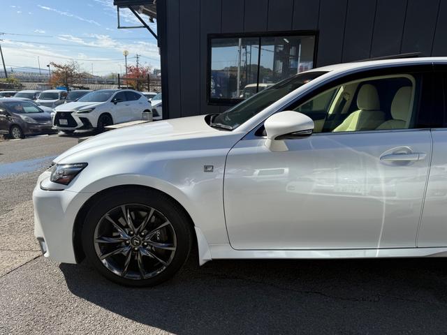 GS GS450h Iパッケージ サンルーフ BSM 白革シート 電動シート シートヒーター シートエアコン パワーバックドア バックカメラ Bluetooth ETC CD再生 スマートキー(10枚目)