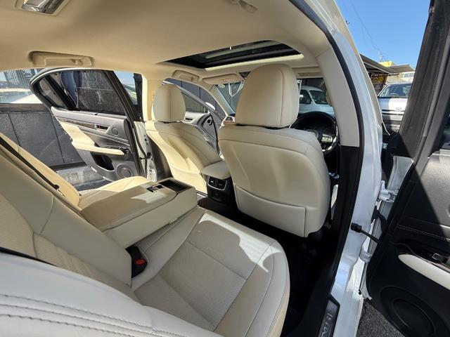 GS GS450h Iパッケージ サンルーフ BSM 白革シート 電動シート シートヒーター シートエアコン パワーバックドア バックカメラ Bluetooth ETC CD再生 スマートキー(23枚目)