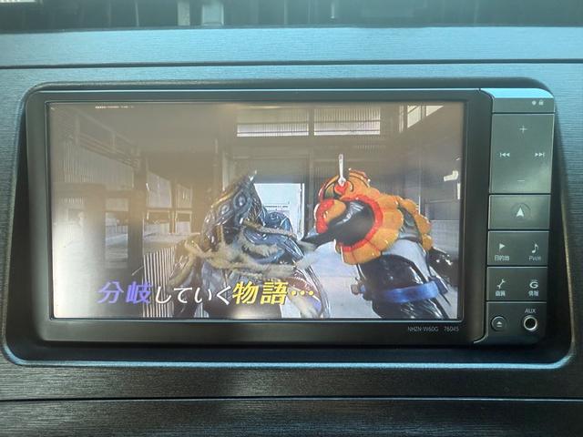 プリウス S 走行中TV可 Bluetooth バックカメラ ETC HDDナビ スマートキー プッシュスタート スペーアーキーあり CD/DVD再生(4枚目)