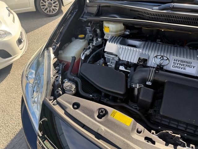 プリウス S 走行中TV可 Bluetooth バックカメラ ETC HDDナビ スマートキー プッシュスタート スペーアーキーあり CD/DVD再生(75枚目)
