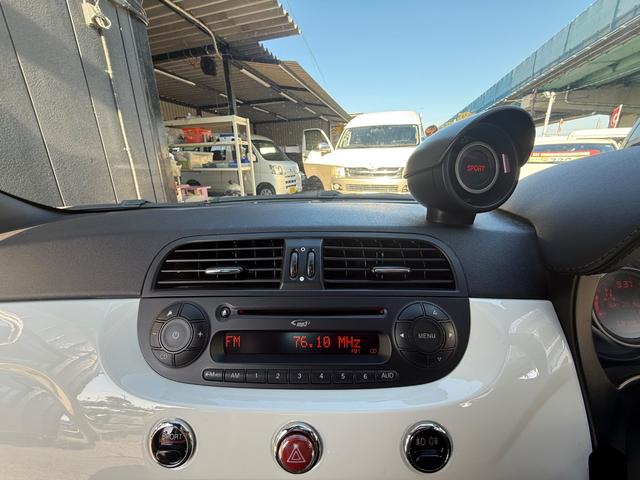 アバルト５００ ベースグレード　ＨＩＤライト　ＣＤ再生　純正アルミ　キーレス　ＥＴＣ（18枚目）