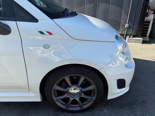 アバルト５００ ベースグレード　ＨＩＤライト　ＣＤ再生　純正アルミ　キーレス　ＥＴＣ（66枚目）